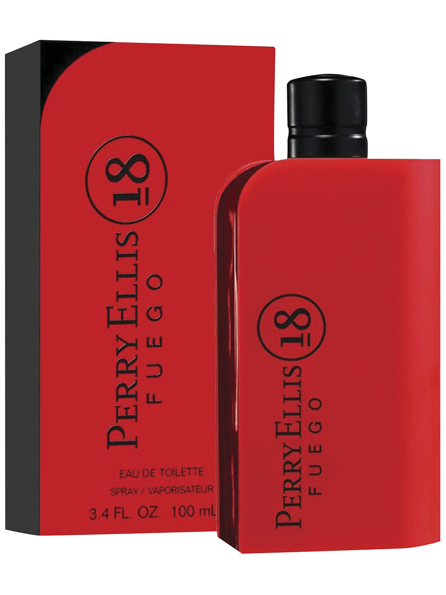 Perfume para Caballero PERRY ELLIS * 18 FUEGO MEN 3.4 OZ EDT SPRAY